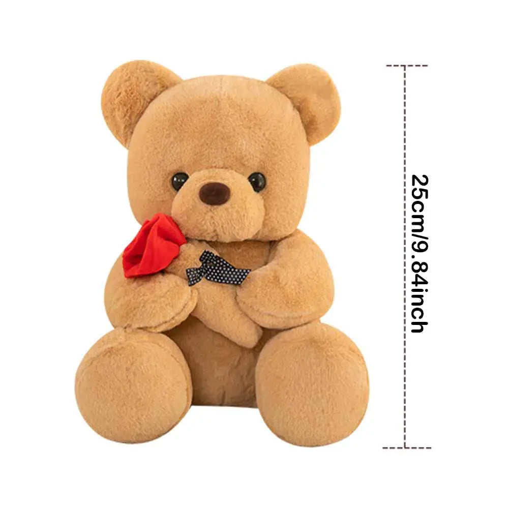 25cm Kawaii Teddy Bear for Valentine's Day Gift