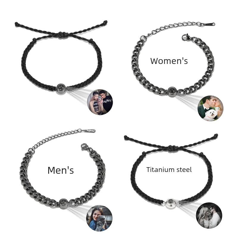 Custom Love You Bracelet in 100 Languages for Valentine's Day