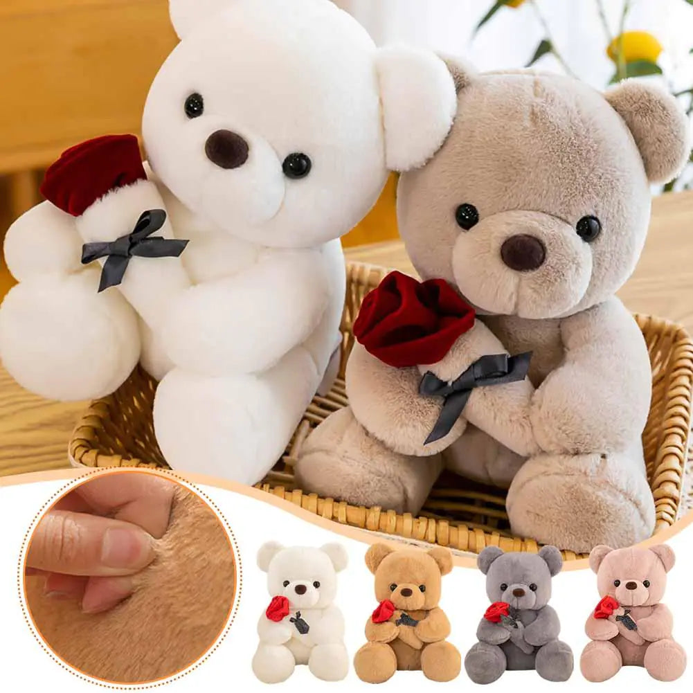 25cm Kawaii Teddy Bear for Valentine's Day Gift